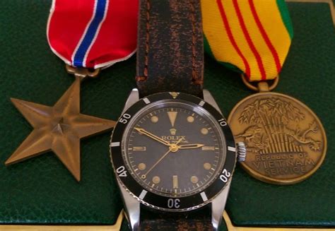 vietnam veteran rolex watch|rolex vietnam war watch.